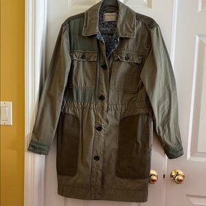 We The Free Khaki Field Coat